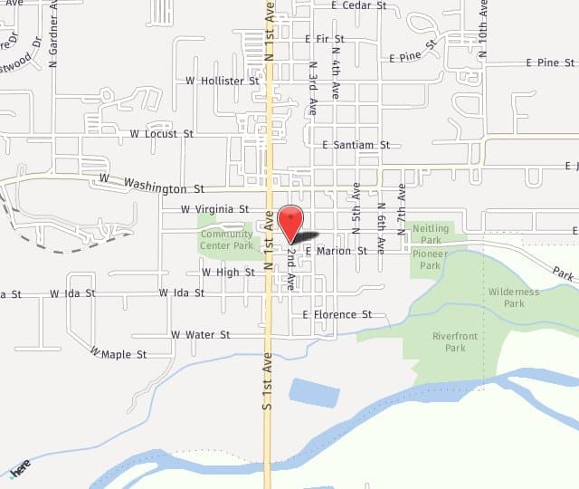 Location Map: 505 N. 2nd Ave. Stayton, OR 97383